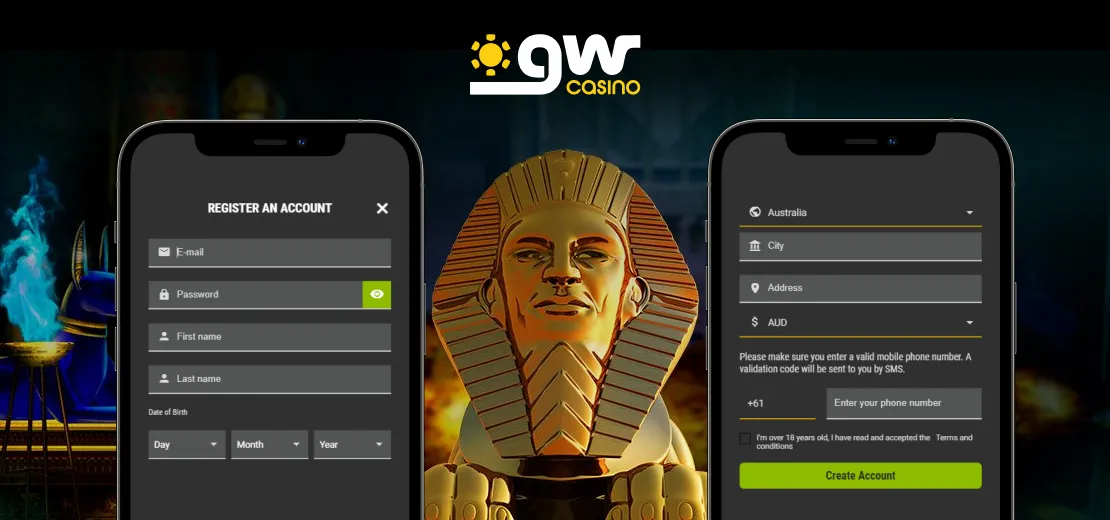 GW Casino App Screenshot